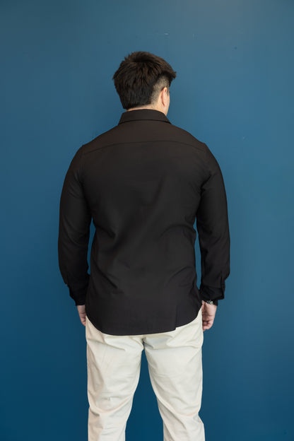 The Perfect Button Up Black