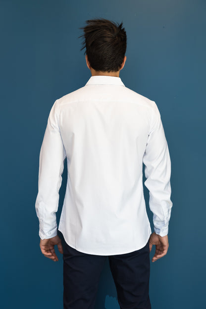 The Perfect Button Up White
