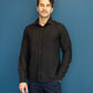 Perfect Button Up long sleeve Black