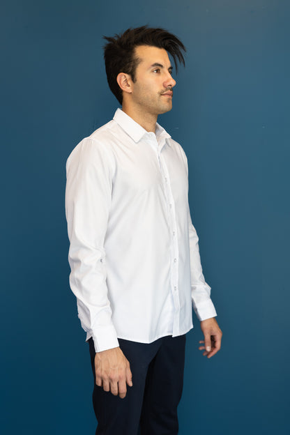 The Perfect Button Up White