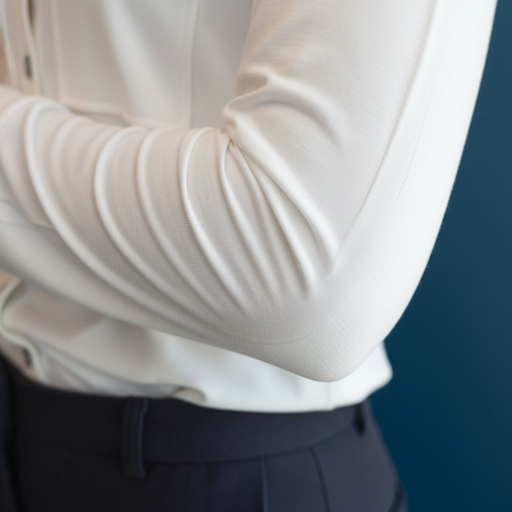 Women shirt showing stretch