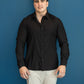 Perfect Button Up long sleeve Black