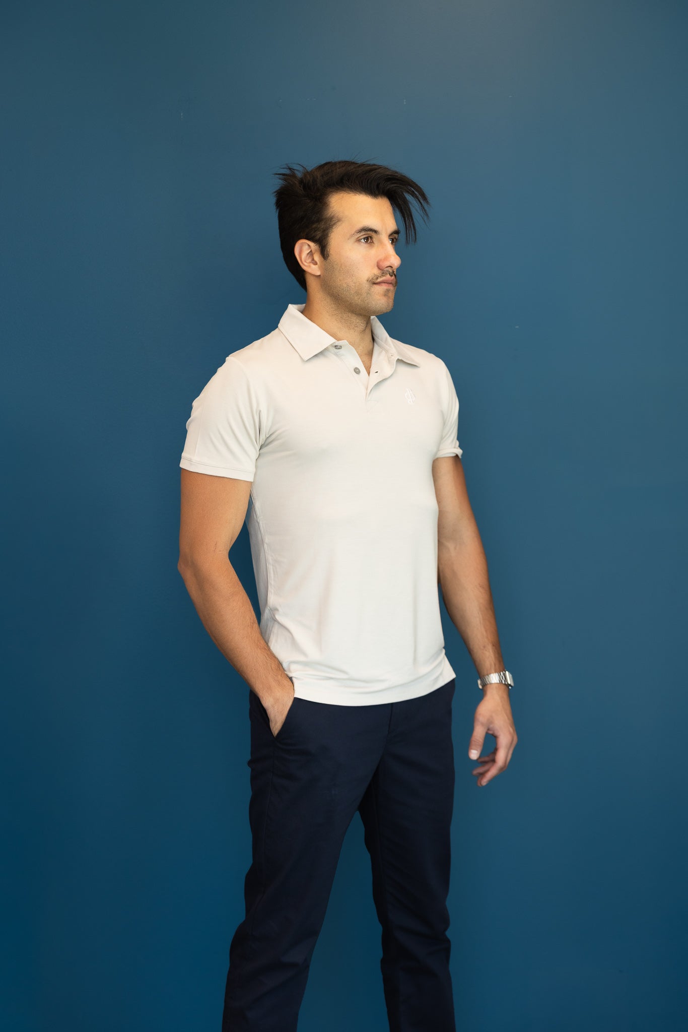 Polo Shirt Grey