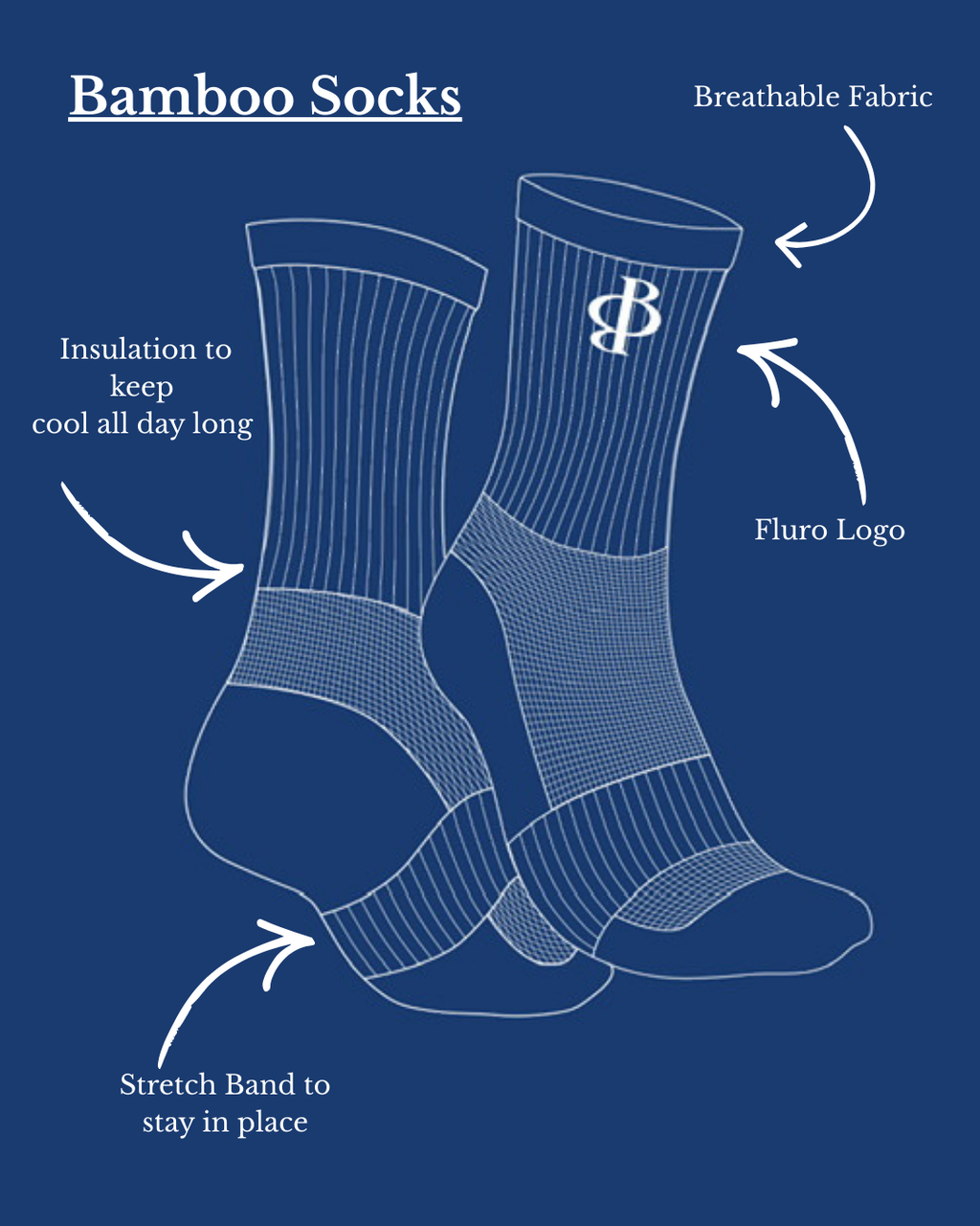 3 pack of Bamboo socks