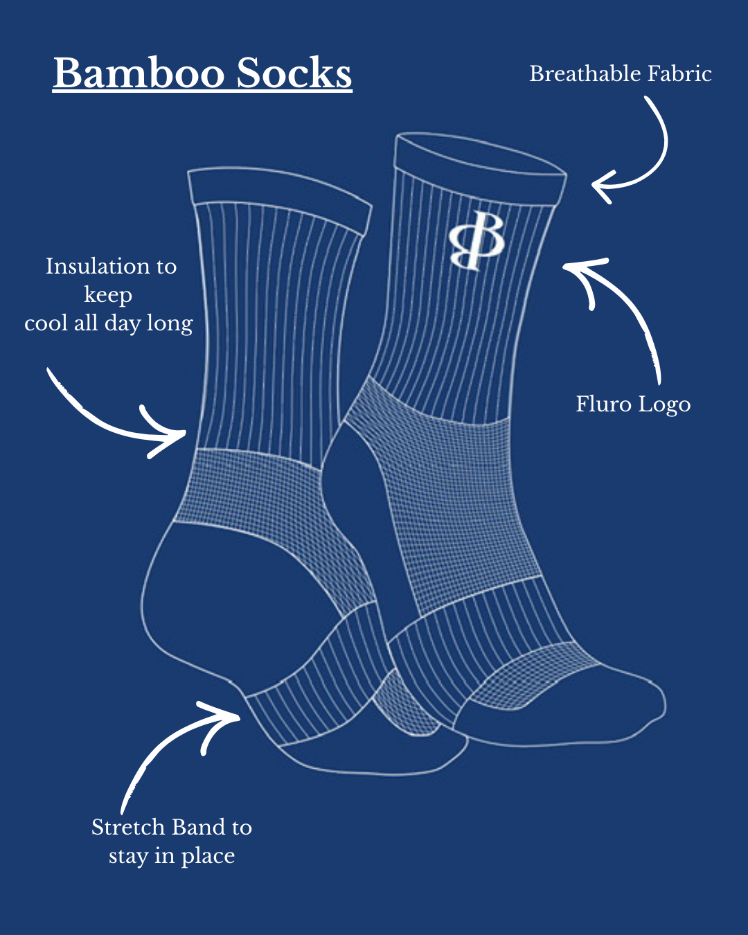 3 pack of Bamboo socks