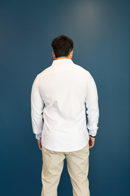 The Perfect Button Up White
