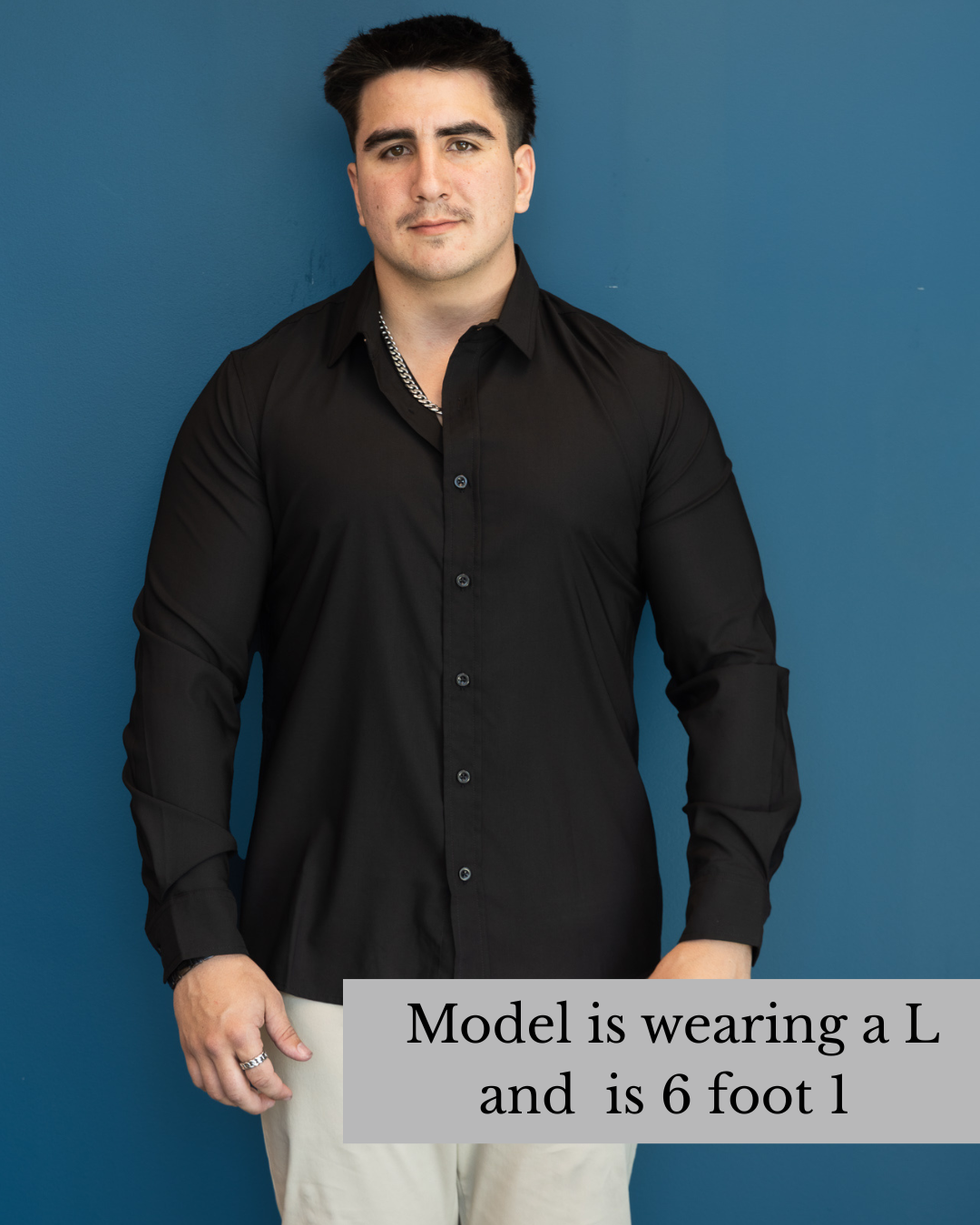 The Perfect Button Up Black