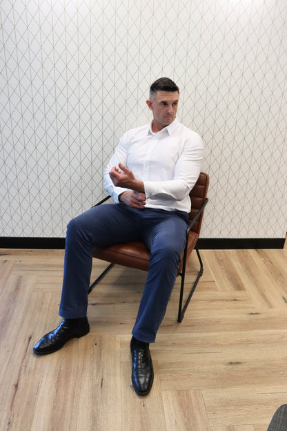 The Perfect Button Up White