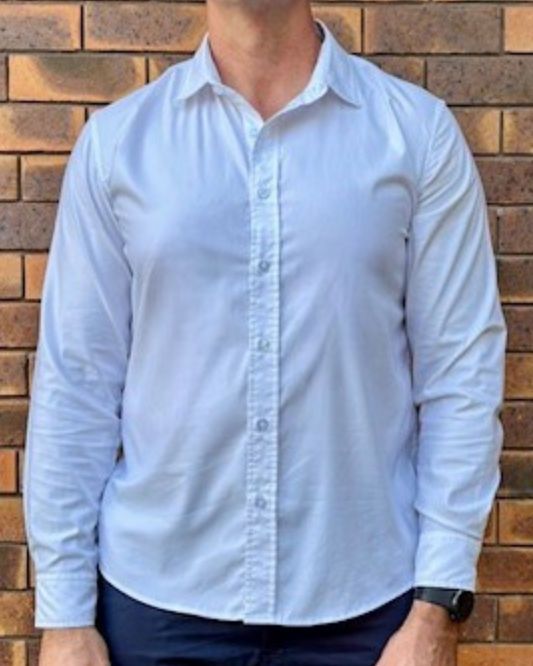 Perfect Button Up Long sleeve White
