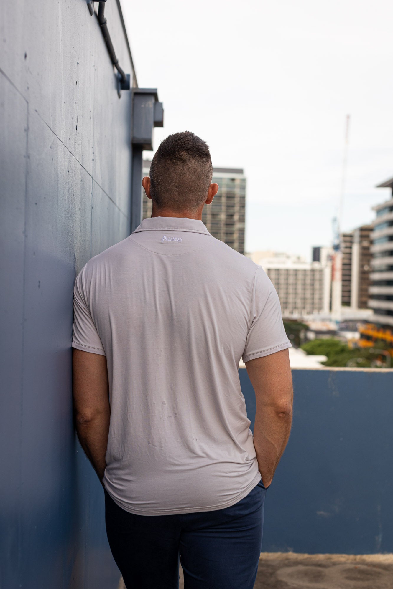 Polo Shirt Grey