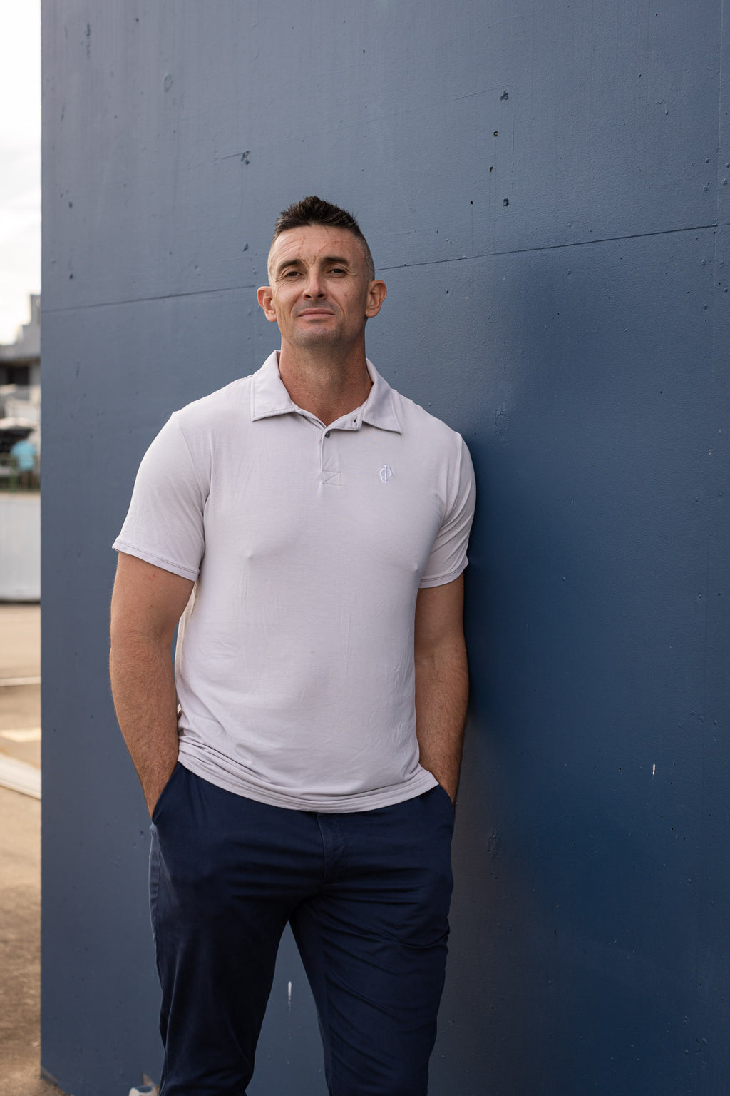 Polo Shirt Grey