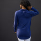 Relaxed Fit Button Up Navy