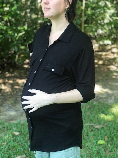 Pregnant-black-shirt